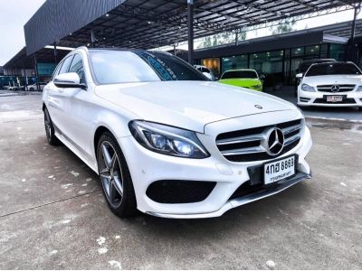 2016 BENZ C300 ESTATE AMG Bluetec Hybrid สีขาว วิ่งเพียง 121,XXX KM.